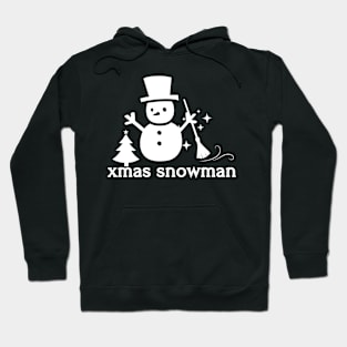 xmas snowman Hoodie